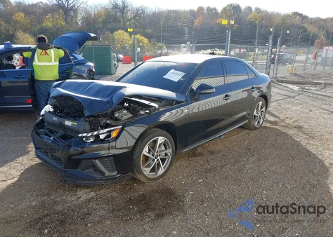 2021 Audi A4 Premium Plus 45 Tfsi S Line Quattro S Tronic from USA, damaged, VIN WAUEAAF49MA043526